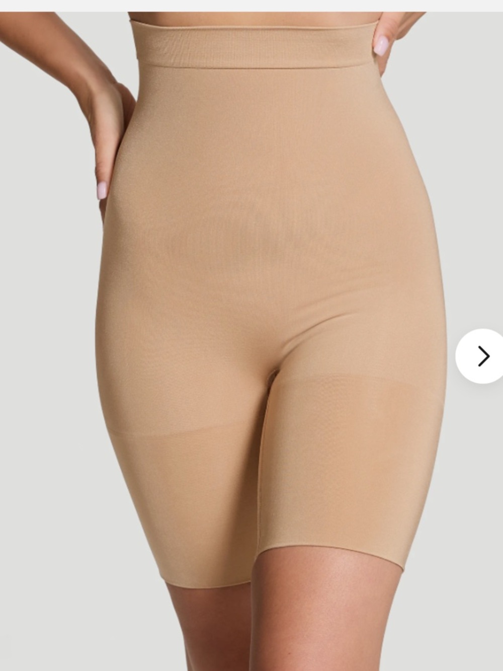 Secret by Victoria’s Secret Slimtastic High waist thigh shaper Nude color Large